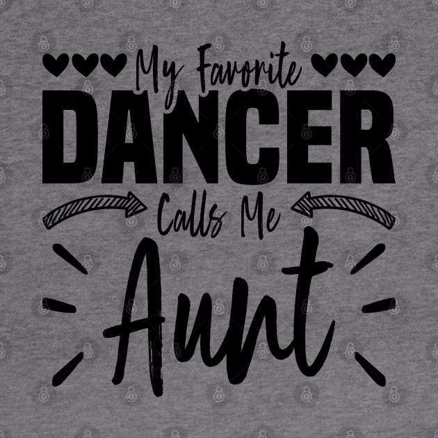 My Favorite Dancer Calls Me Aunt, Family Dancing by BenTee